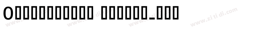 0mnesArabic Medium字体转换